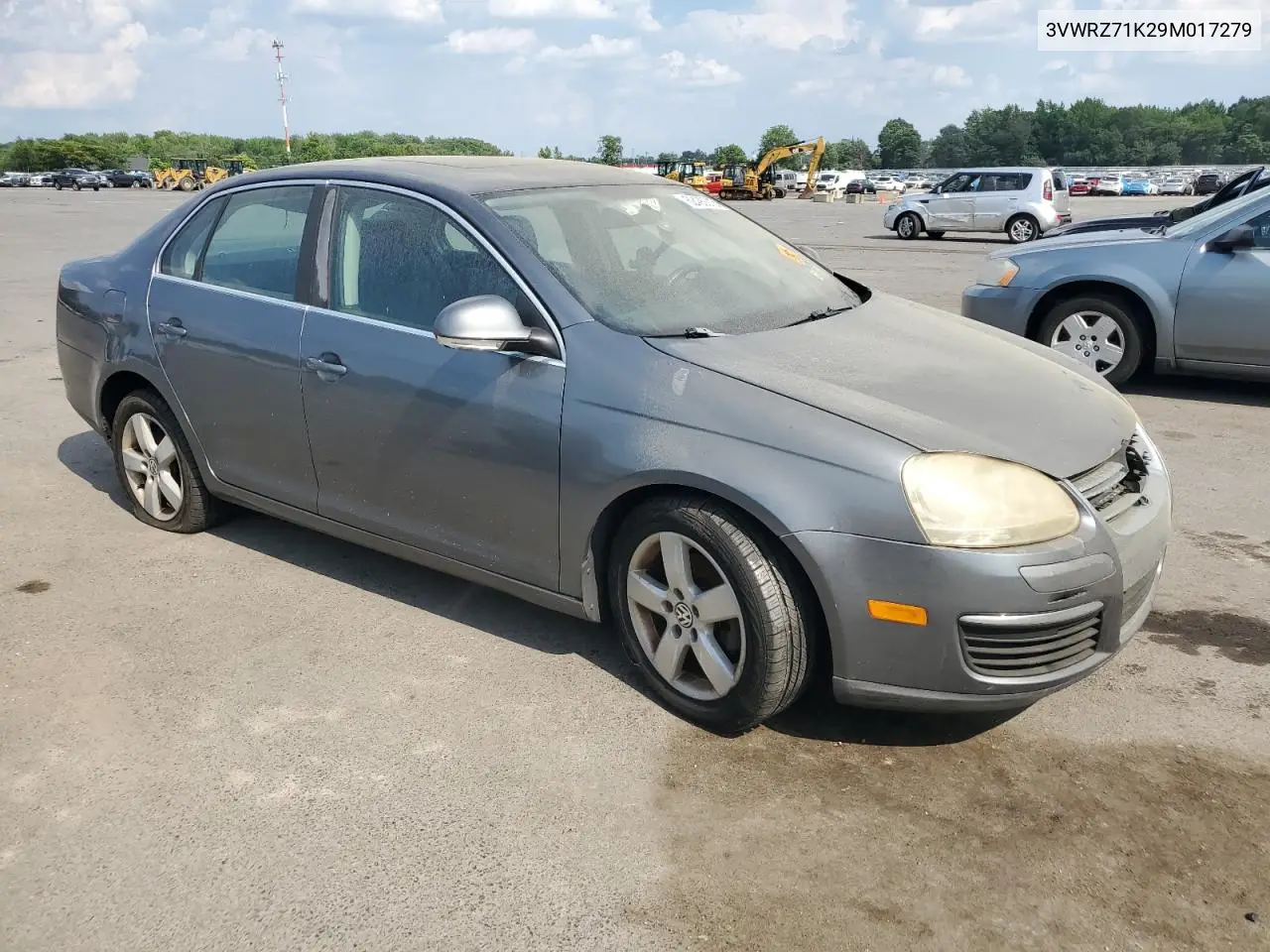 2009 Volkswagen Jetta Se VIN: 3VWRZ71K29M017279 Lot: 62492315