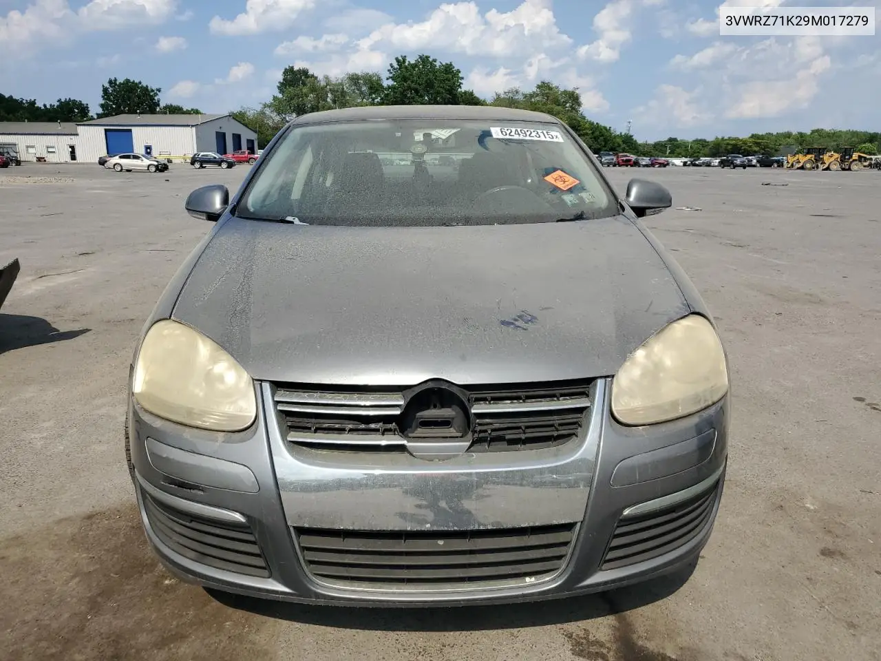 2009 Volkswagen Jetta Se VIN: 3VWRZ71K29M017279 Lot: 62492315