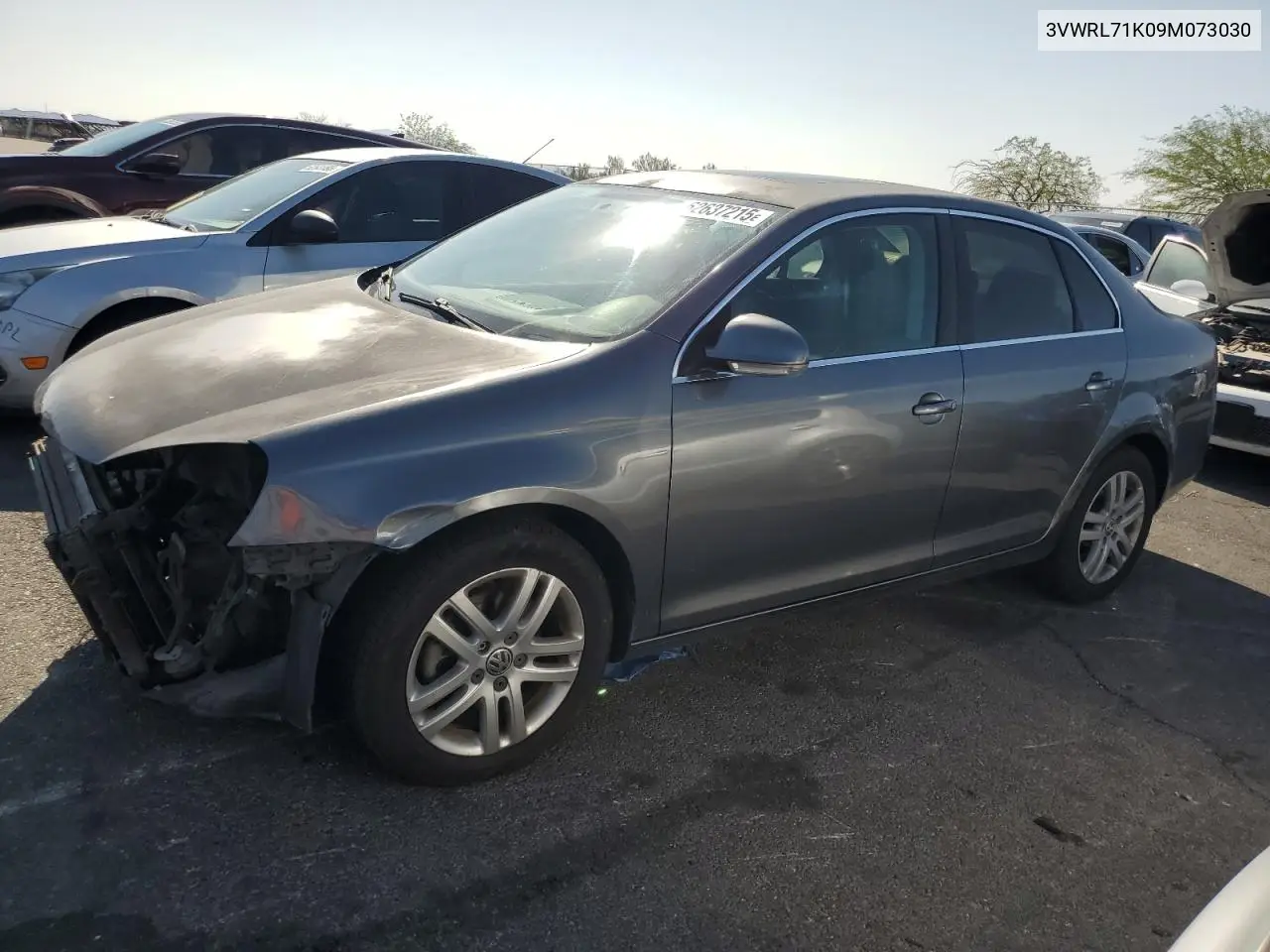 2009 Volkswagen Jetta Tdi VIN: 3VWRL71K09M073030 Lot: 62637215