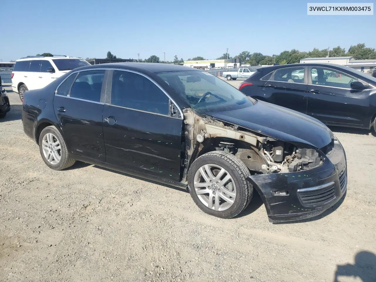 2009 Volkswagen Jetta VIN: 3VWCL71KX9M003475 Lot: 62946325
