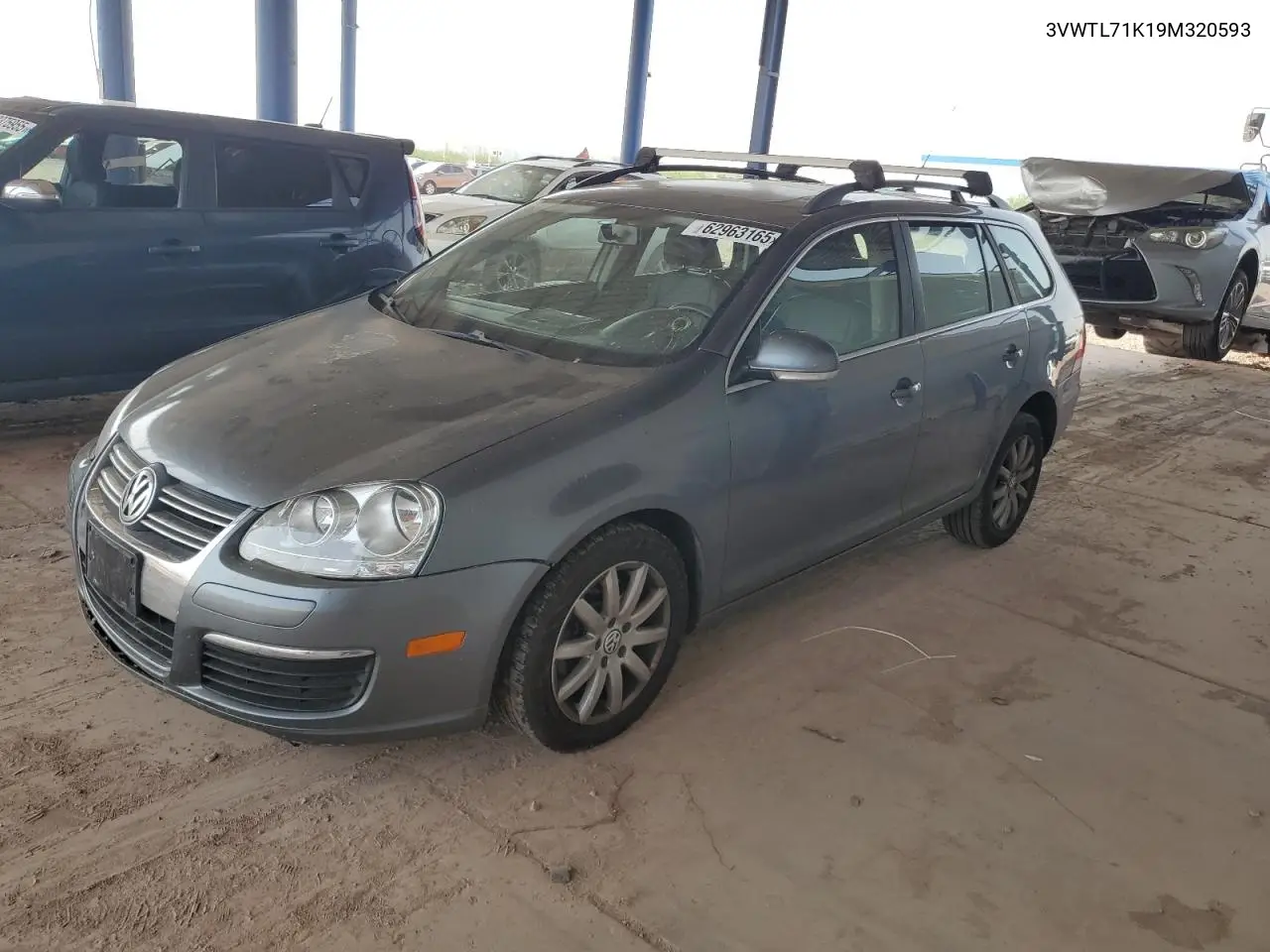 2009 Volkswagen Jetta Tdi VIN: 3VWTL71K19M320593 Lot: 62963165
