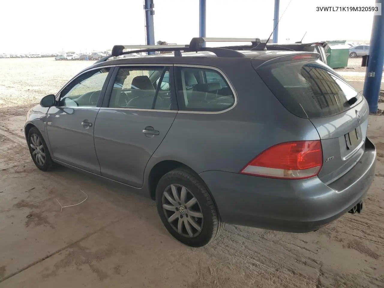 2009 Volkswagen Jetta Tdi VIN: 3VWTL71K19M320593 Lot: 62963165