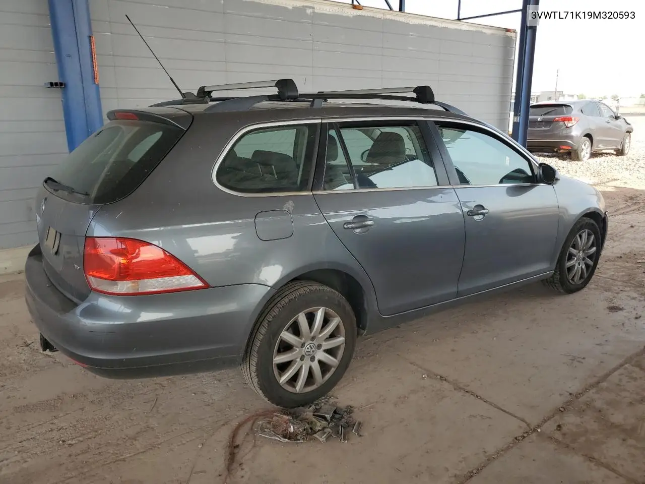 2009 Volkswagen Jetta Tdi VIN: 3VWTL71K19M320593 Lot: 62963165