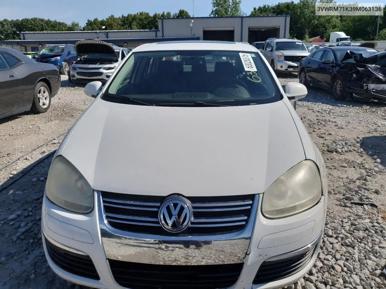 2009 Volkswagen Jetta Se VIN: 3VWRM71K39M063136 Lot: 63028375