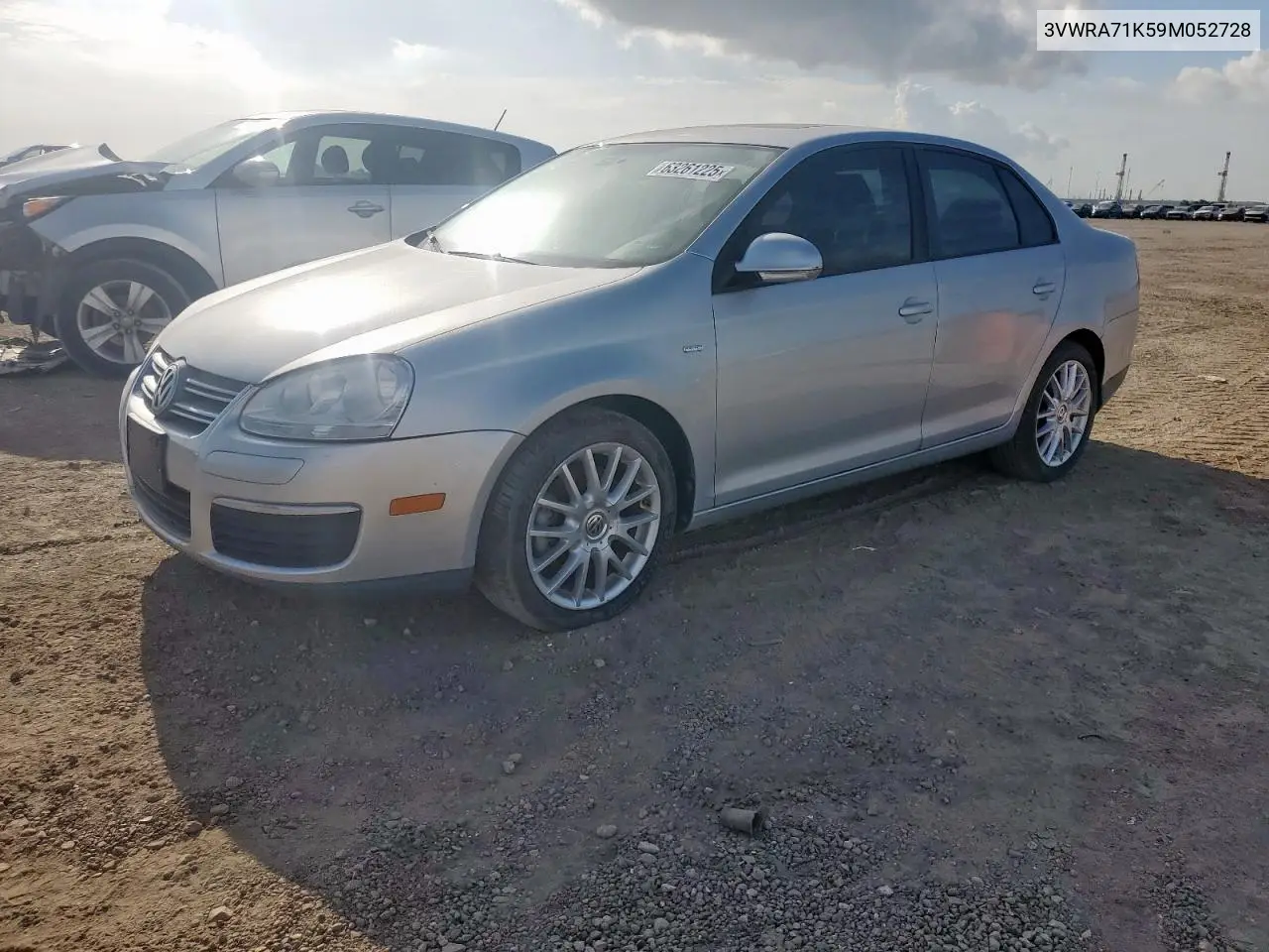 2009 Volkswagen Jetta Wolfsburg VIN: 3VWRA71K59M052728 Lot: 63261225