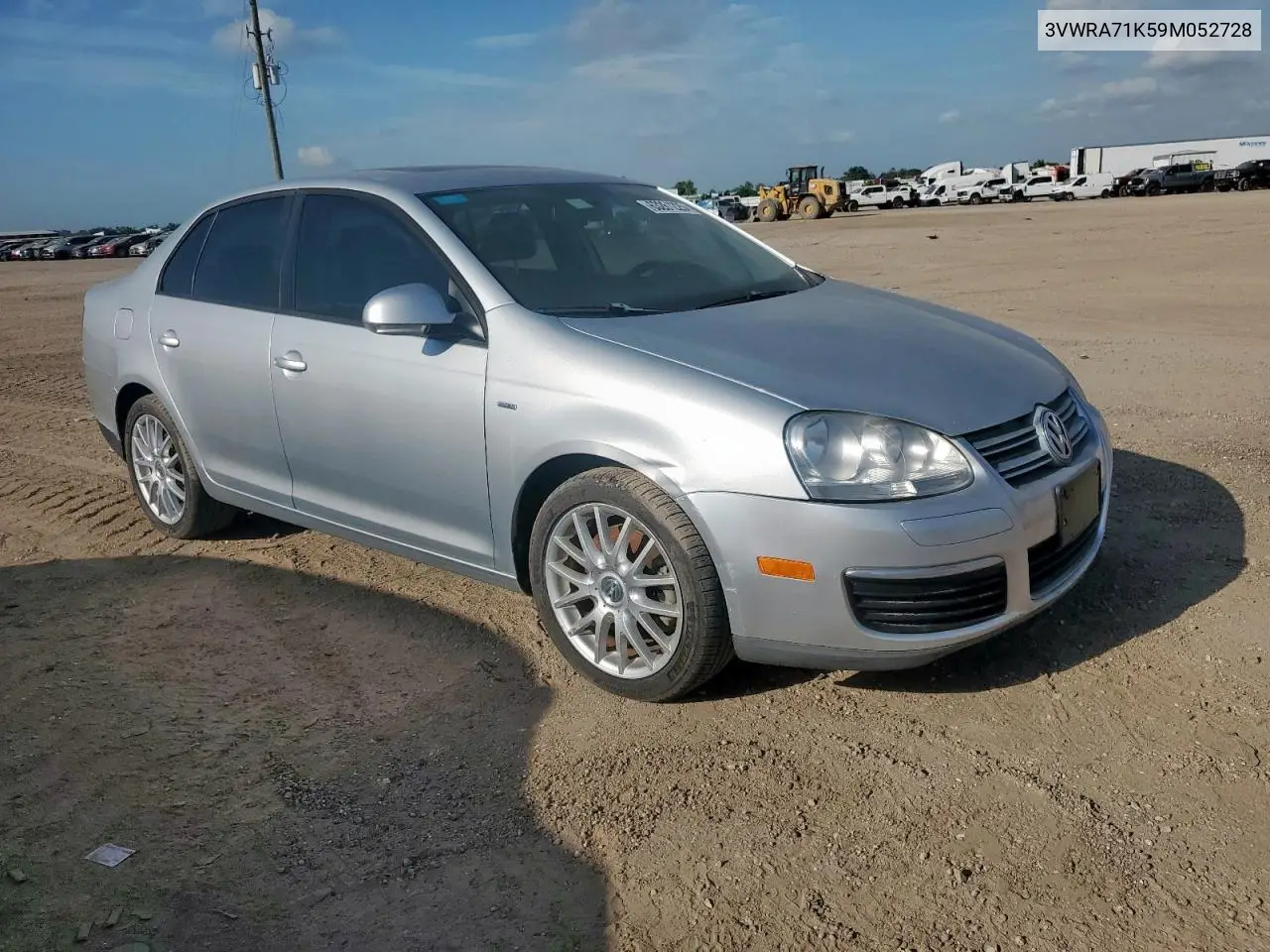 2009 Volkswagen Jetta Wolfsburg VIN: 3VWRA71K59M052728 Lot: 63261225