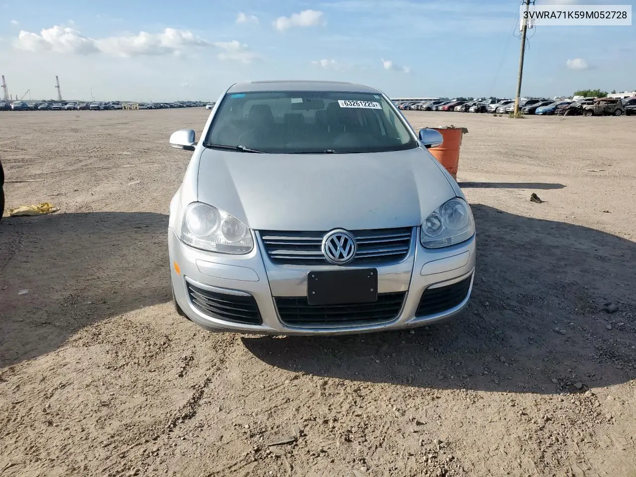 2009 Volkswagen Jetta Wolfsburg VIN: 3VWRA71K59M052728 Lot: 63261225