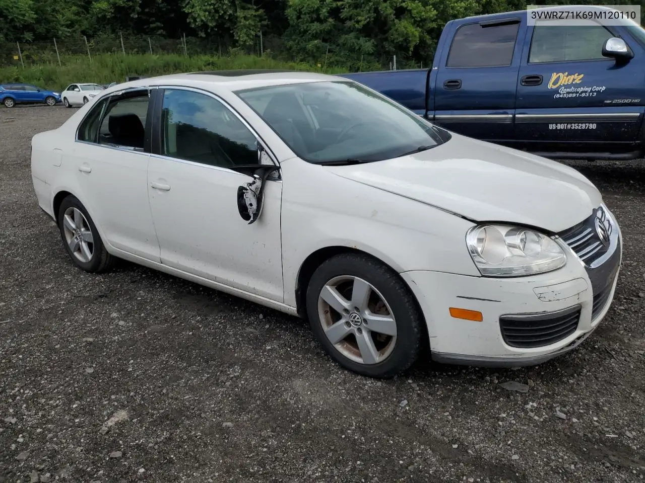 2009 Volkswagen Jetta Se VIN: 3VWRZ71K69M120110 Lot: 64813905