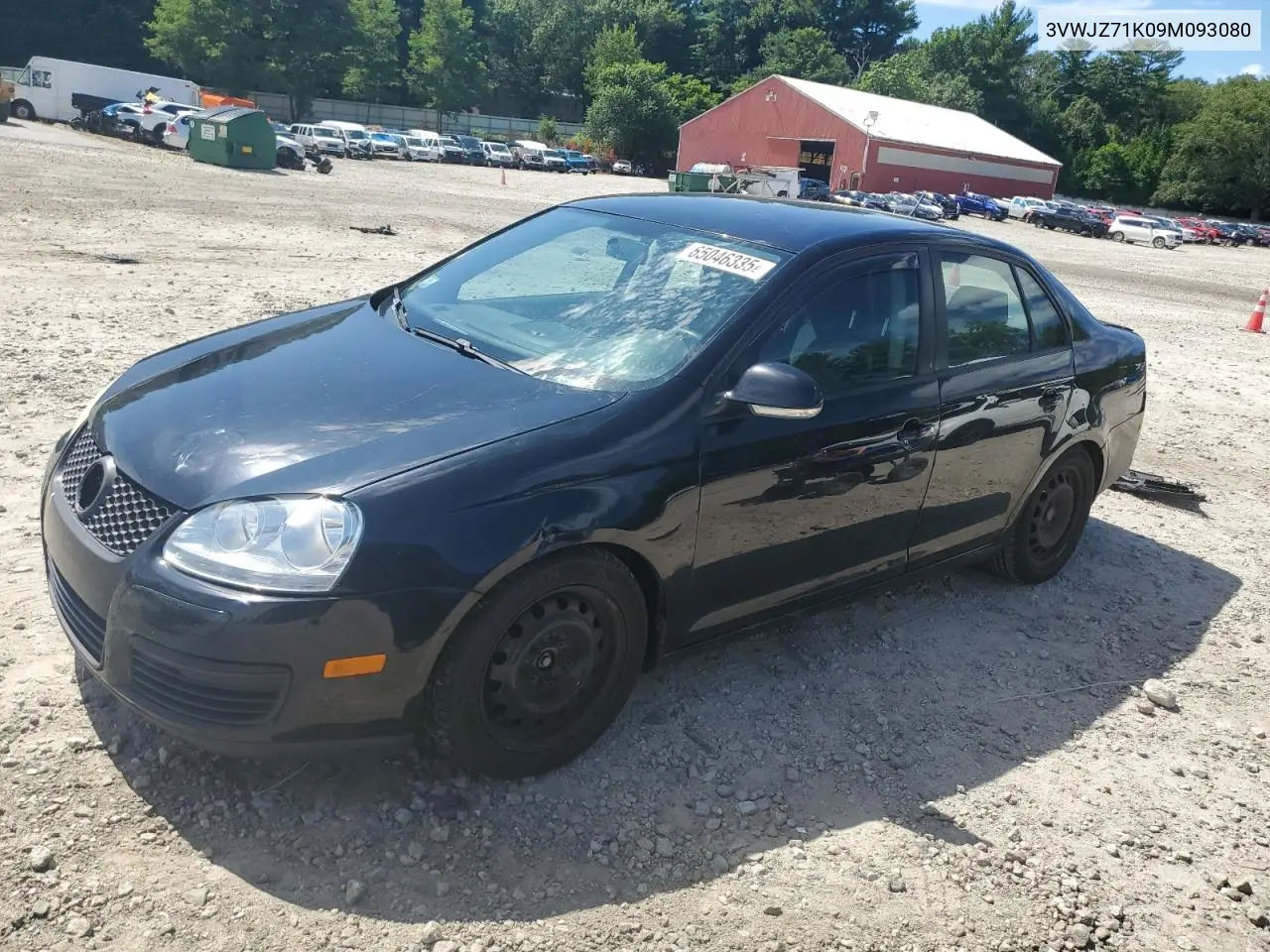 2009 Volkswagen Jetta S VIN: 3VWJZ71K09M093080 Lot: 65046335