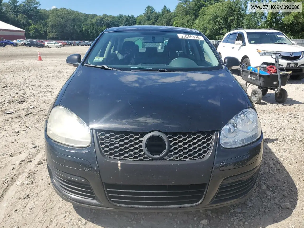 2009 Volkswagen Jetta S VIN: 3VWJZ71K09M093080 Lot: 65046335