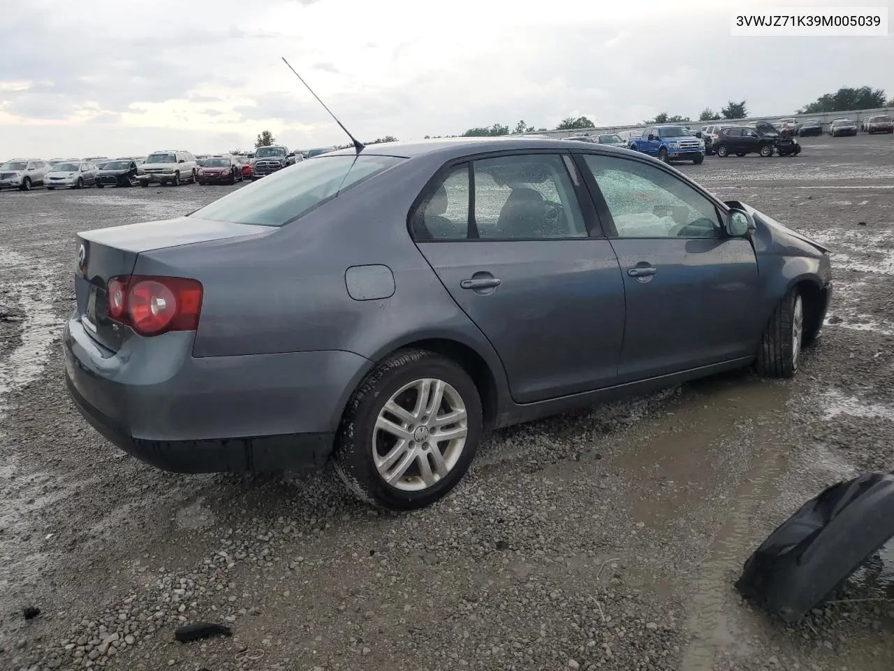2009 Volkswagen Jetta S VIN: 3VWJZ71K39M005039 Lot: 65422405