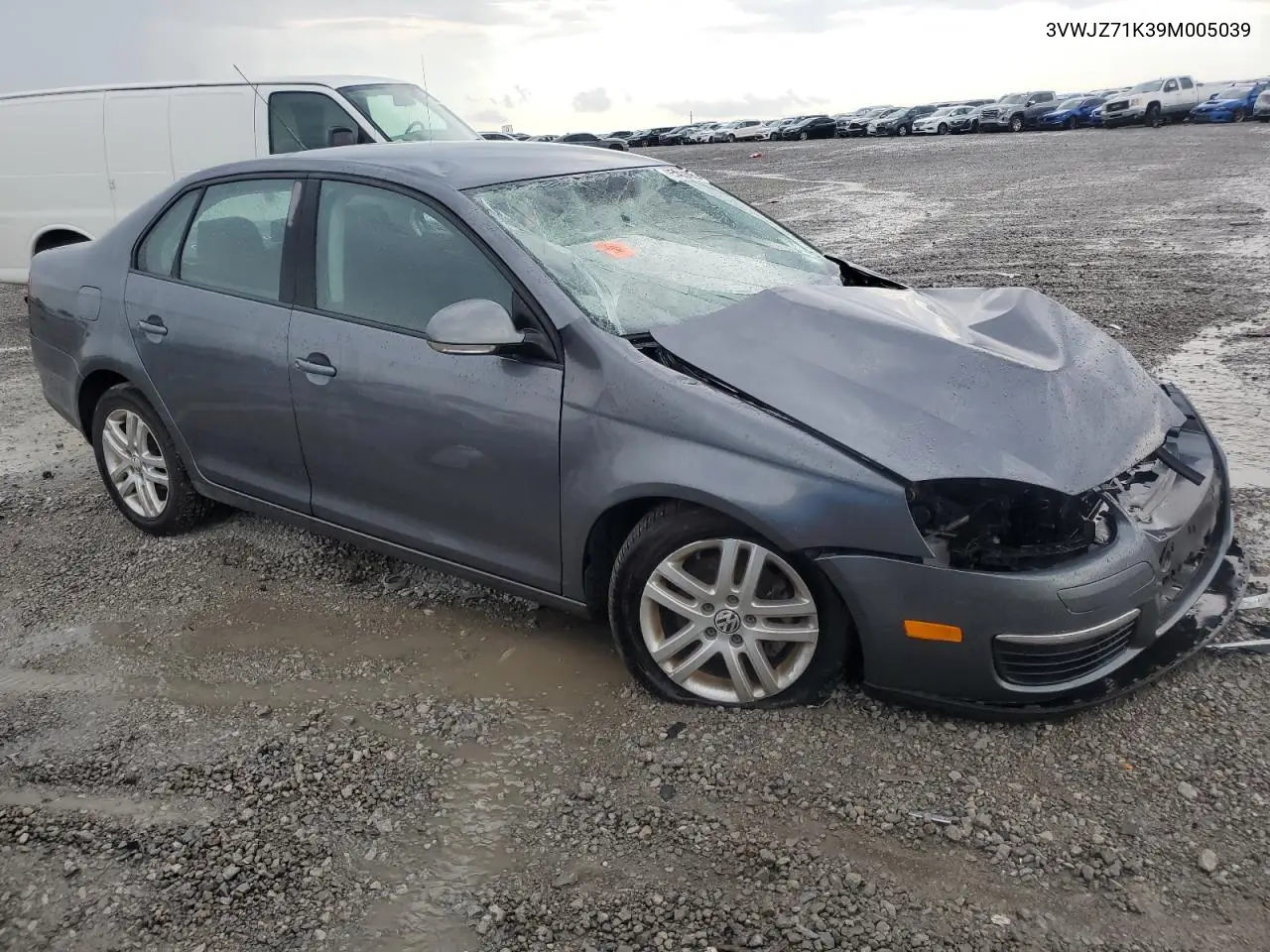 2009 Volkswagen Jetta S VIN: 3VWJZ71K39M005039 Lot: 65422405