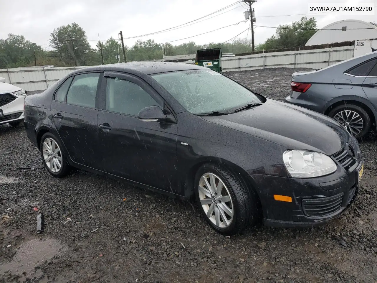 2010 Volkswagen Jetta Wolfsburg VIN: 3VWRA7AJ1AM152790 Lot: 56278815