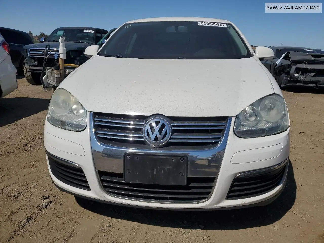 2010 Volkswagen Jetta S VIN: 3VWJZ7AJ0AM079420 Lot: 62963995