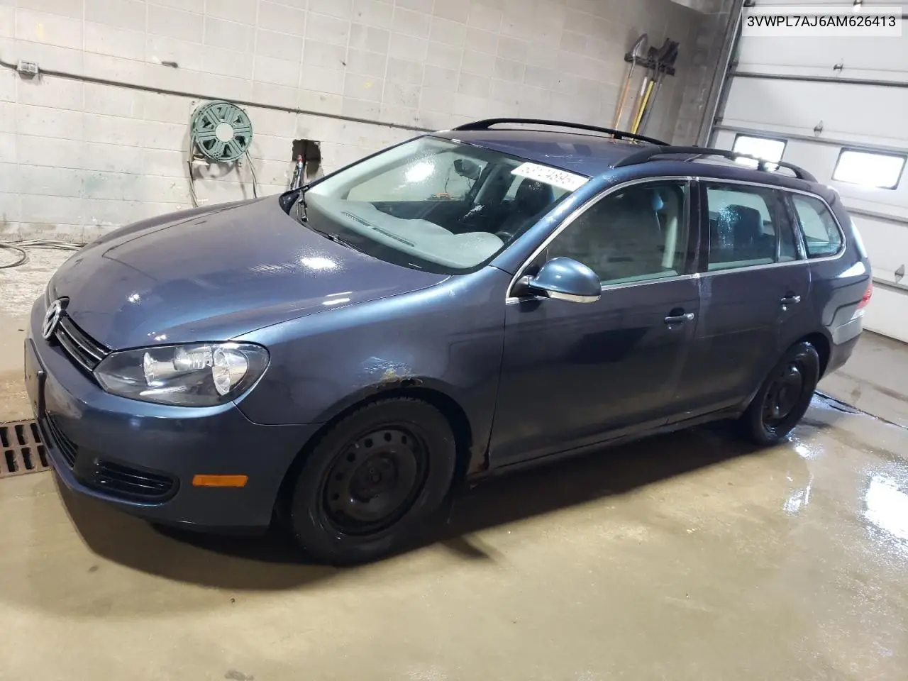 2010 Volkswagen Jetta Tdi VIN: 3VWPL7AJ6AM626413 Lot: 63124895