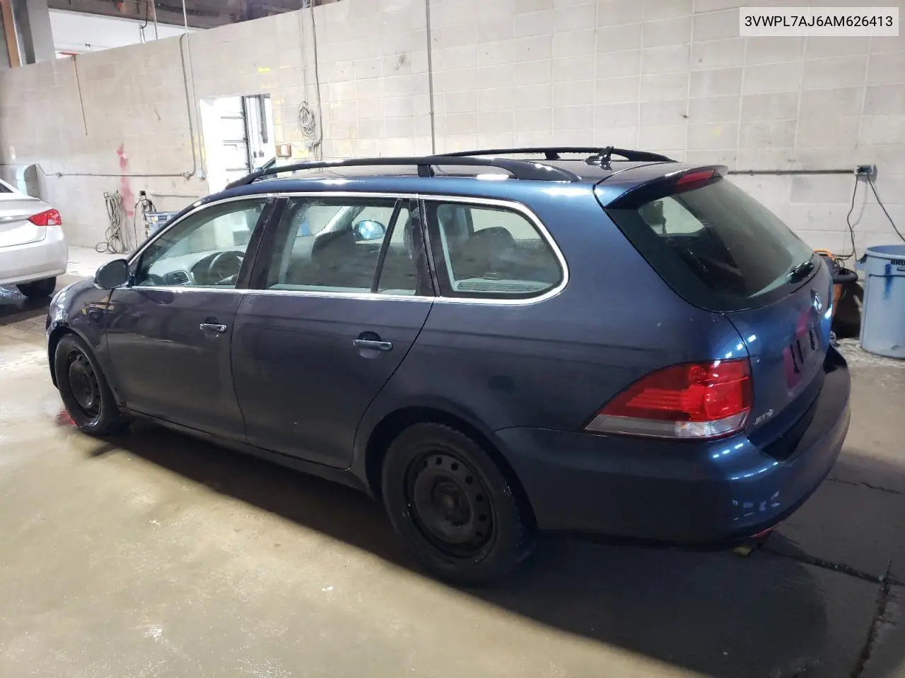 2010 Volkswagen Jetta Tdi VIN: 3VWPL7AJ6AM626413 Lot: 63124895