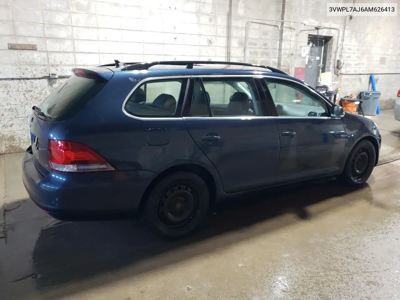 2010 Volkswagen Jetta Tdi VIN: 3VWPL7AJ6AM626413 Lot: 63124895