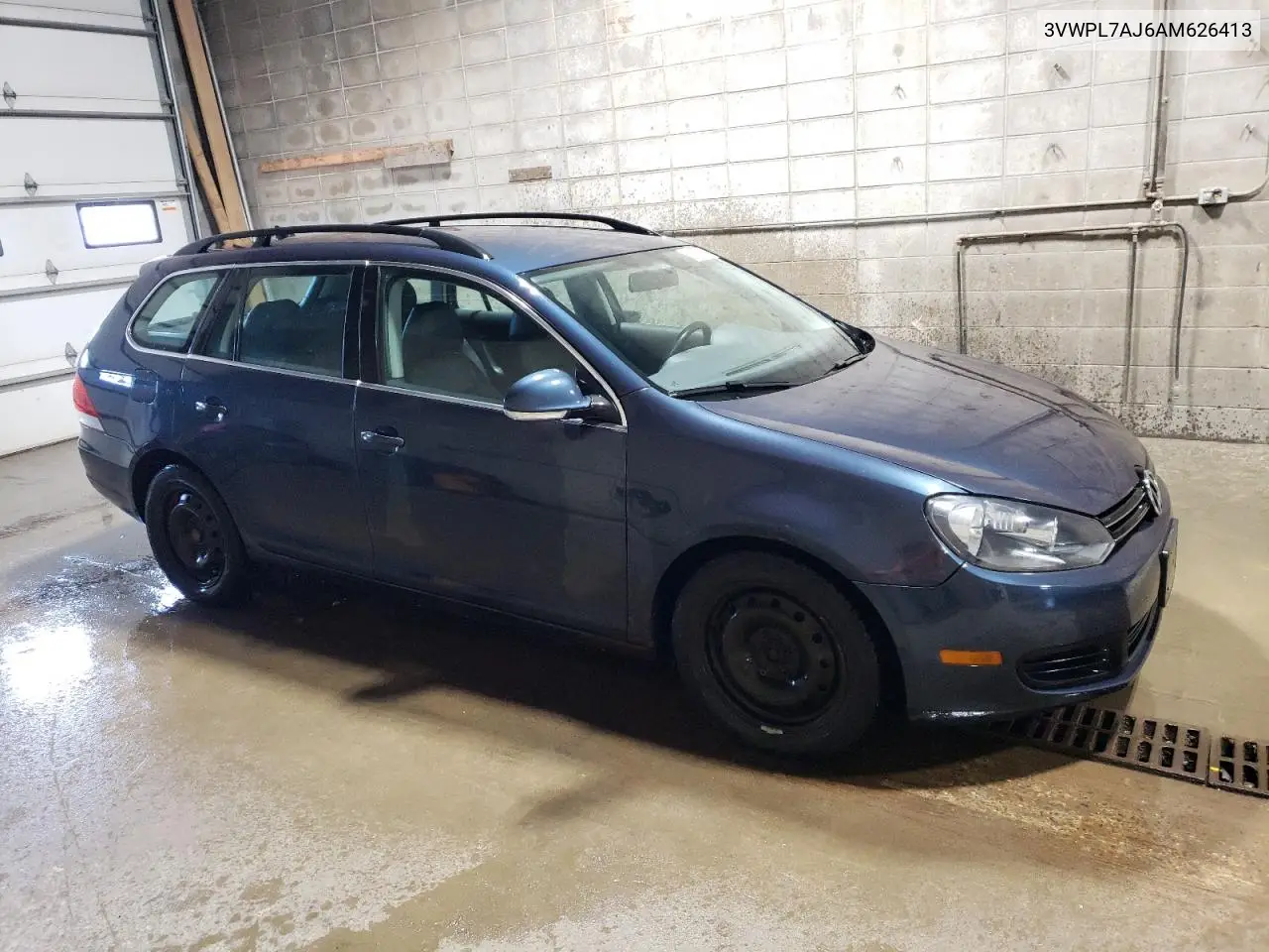 2010 Volkswagen Jetta Tdi VIN: 3VWPL7AJ6AM626413 Lot: 63124895