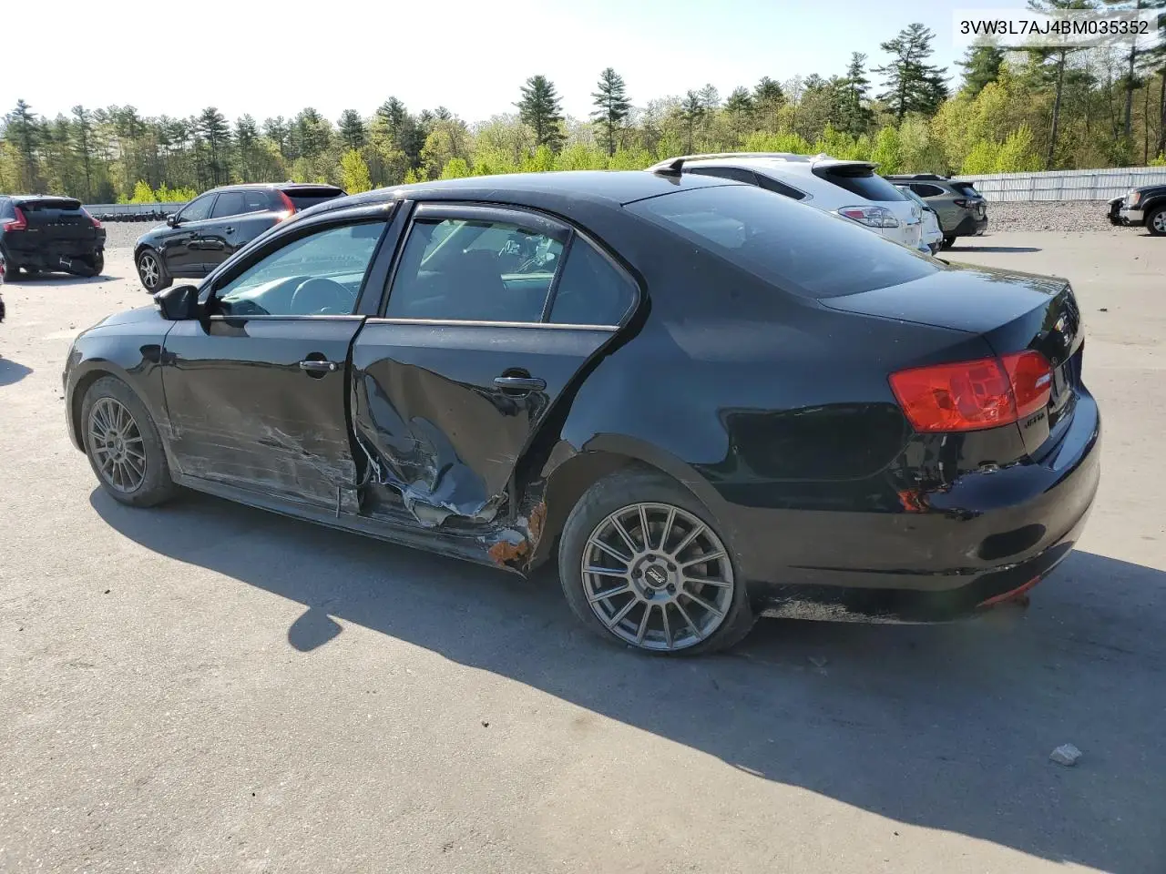 2011 Volkswagen Jetta Tdi VIN: 3VW3L7AJ4BM035352 Lot: 56832675