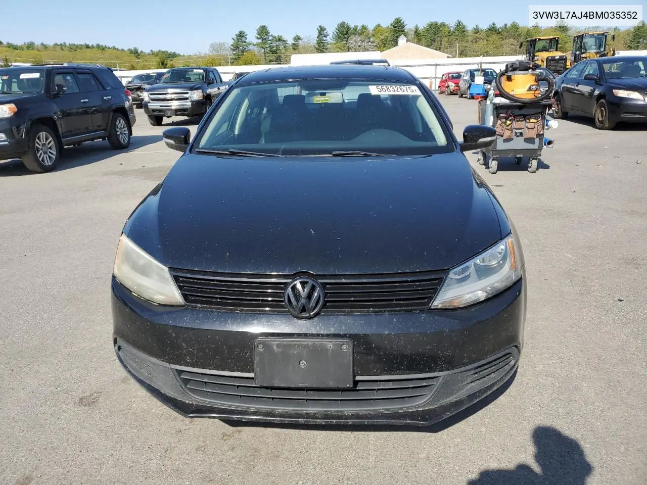 2011 Volkswagen Jetta Tdi VIN: 3VW3L7AJ4BM035352 Lot: 56832675