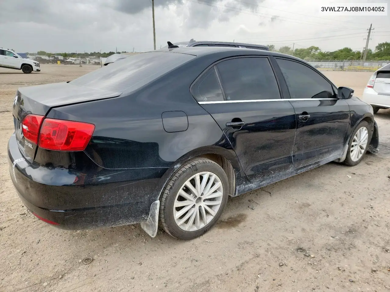2011 Volkswagen Jetta Sel VIN: 3VWLZ7AJ0BM104052 Lot: 63049575