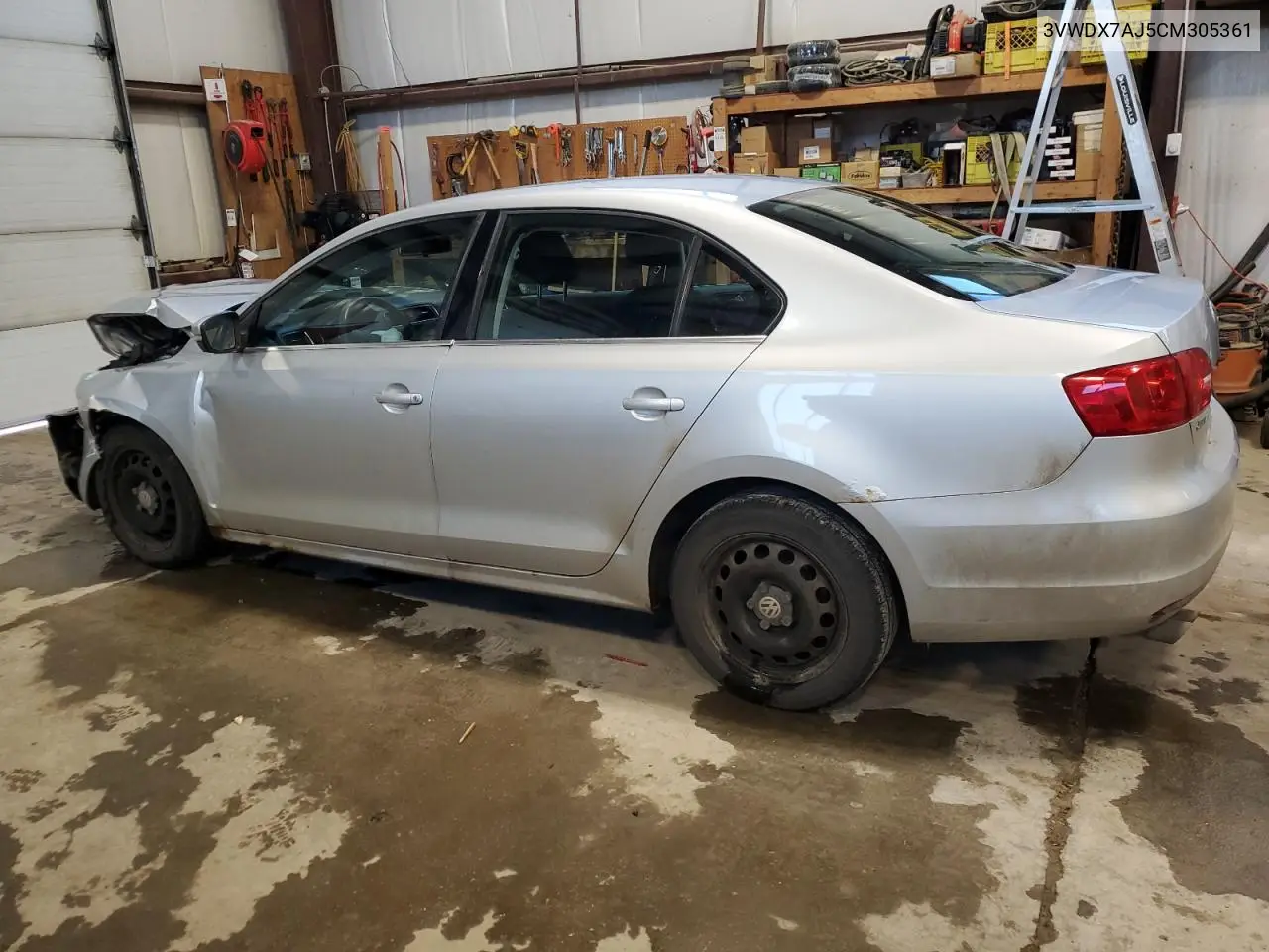2012 Volkswagen Jetta Se VIN: 3VWDX7AJ5CM305361 Lot: 48047265