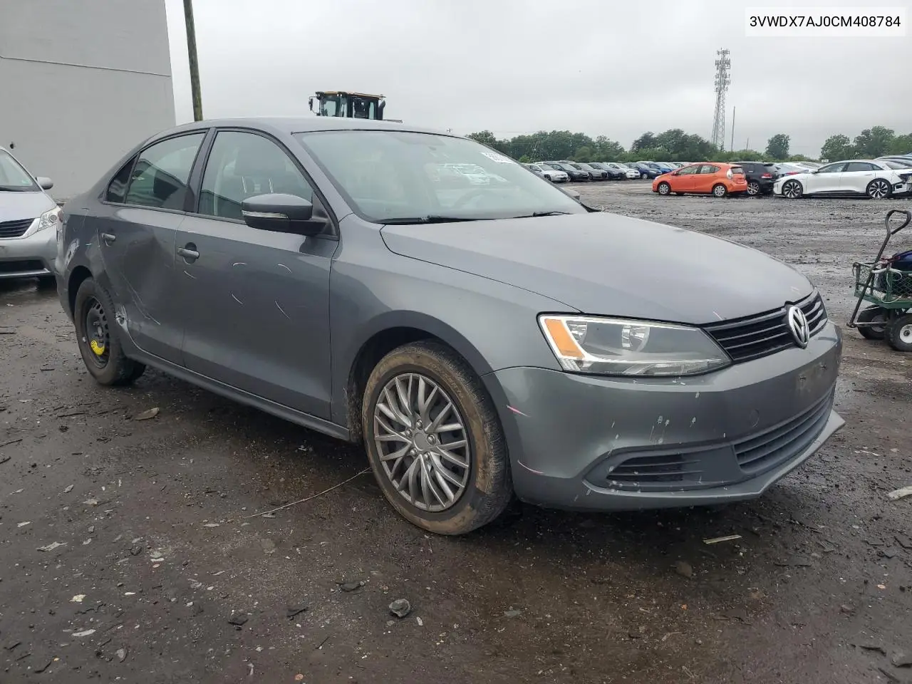 2012 Volkswagen Jetta Se VIN: 3VWDX7AJ0CM408784 Lot: 56673235