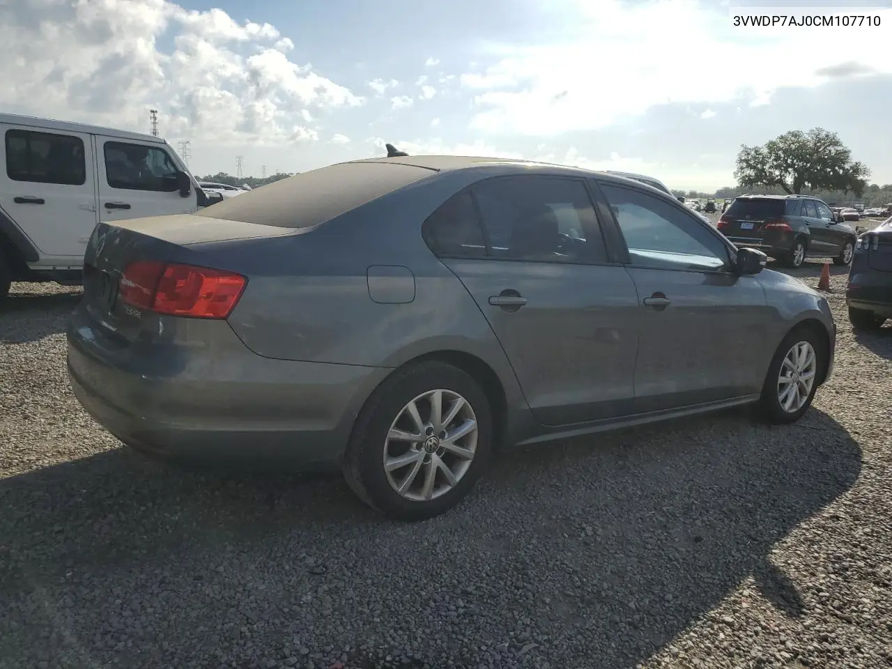 2012 Volkswagen Jetta Se VIN: 3VWDP7AJ0CM107710 Lot: 57034215
