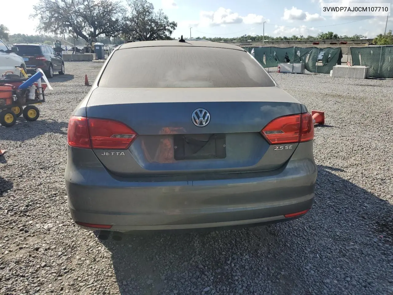 2012 Volkswagen Jetta Se VIN: 3VWDP7AJ0CM107710 Lot: 57034215