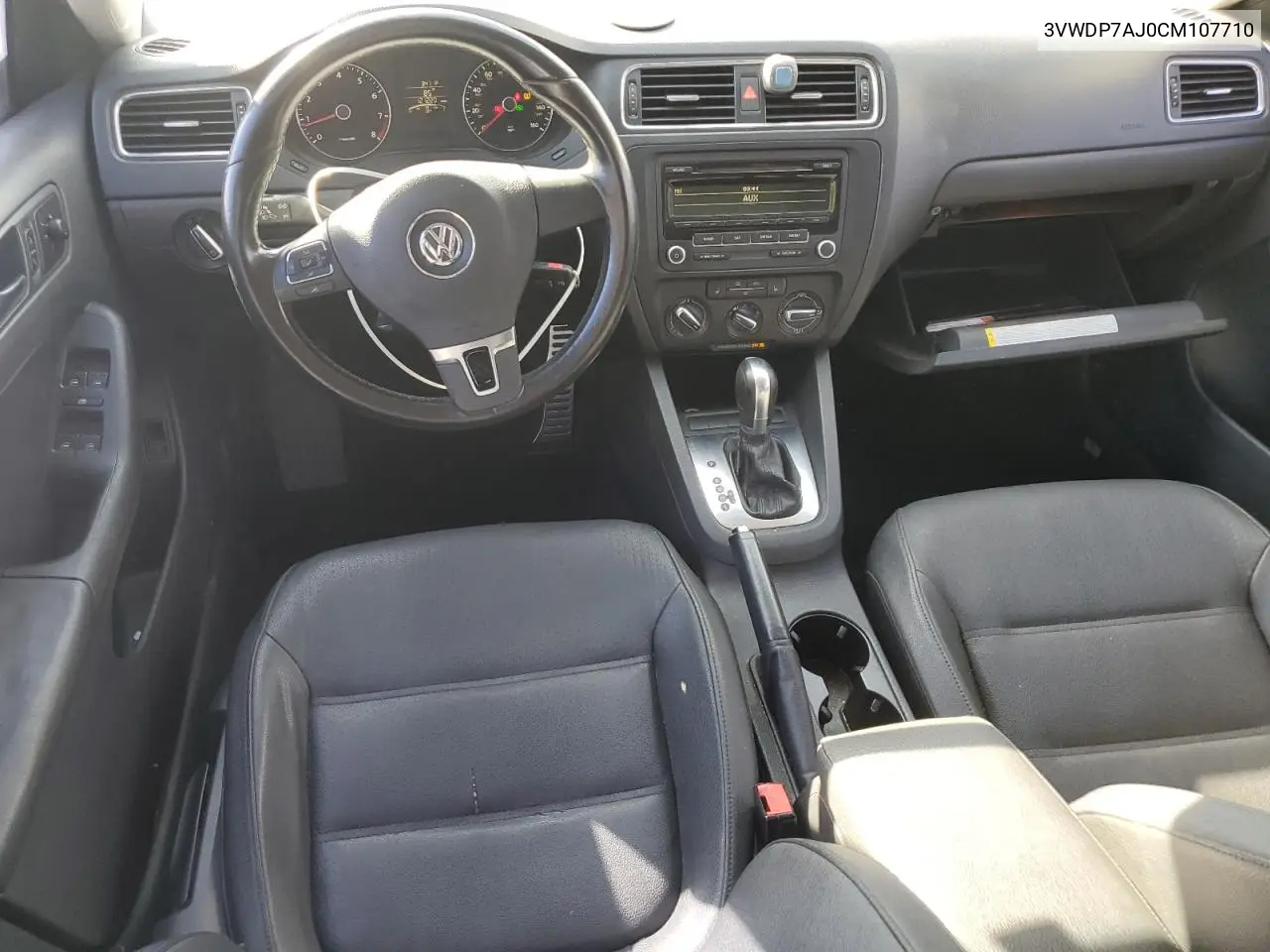 2012 Volkswagen Jetta Se VIN: 3VWDP7AJ0CM107710 Lot: 57034215