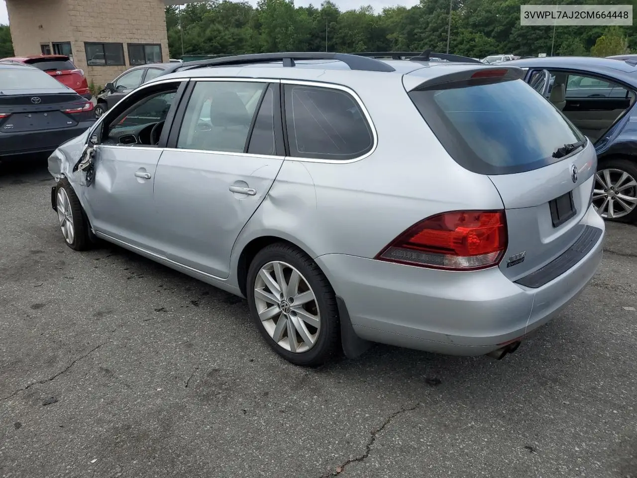 2012 Volkswagen Jetta Tdi VIN: 3VWPL7AJ2CM664448 Lot: 62862675