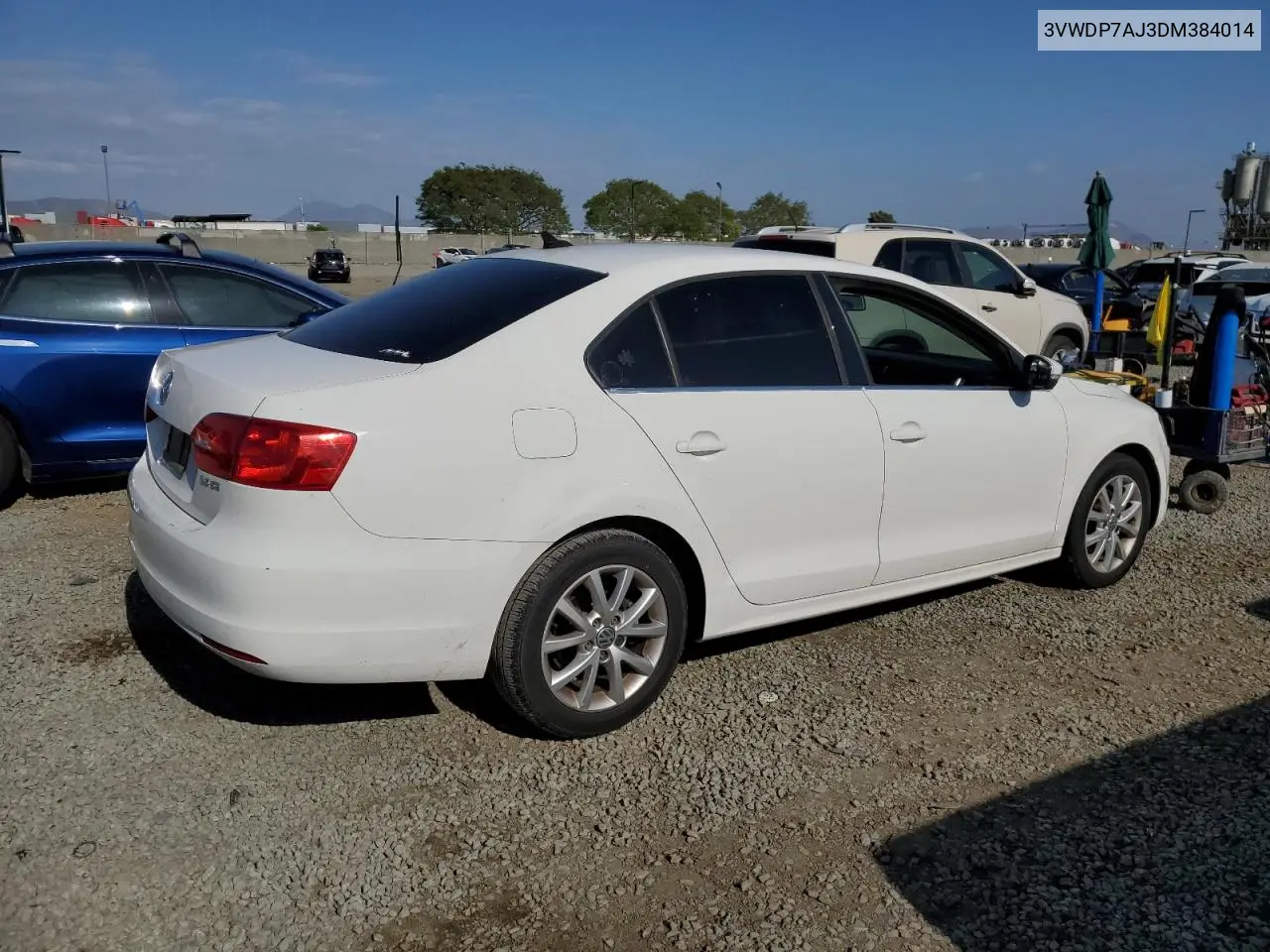 2013 Volkswagen Jetta Se VIN: 3VWDP7AJ3DM384014 Lot: 56207025