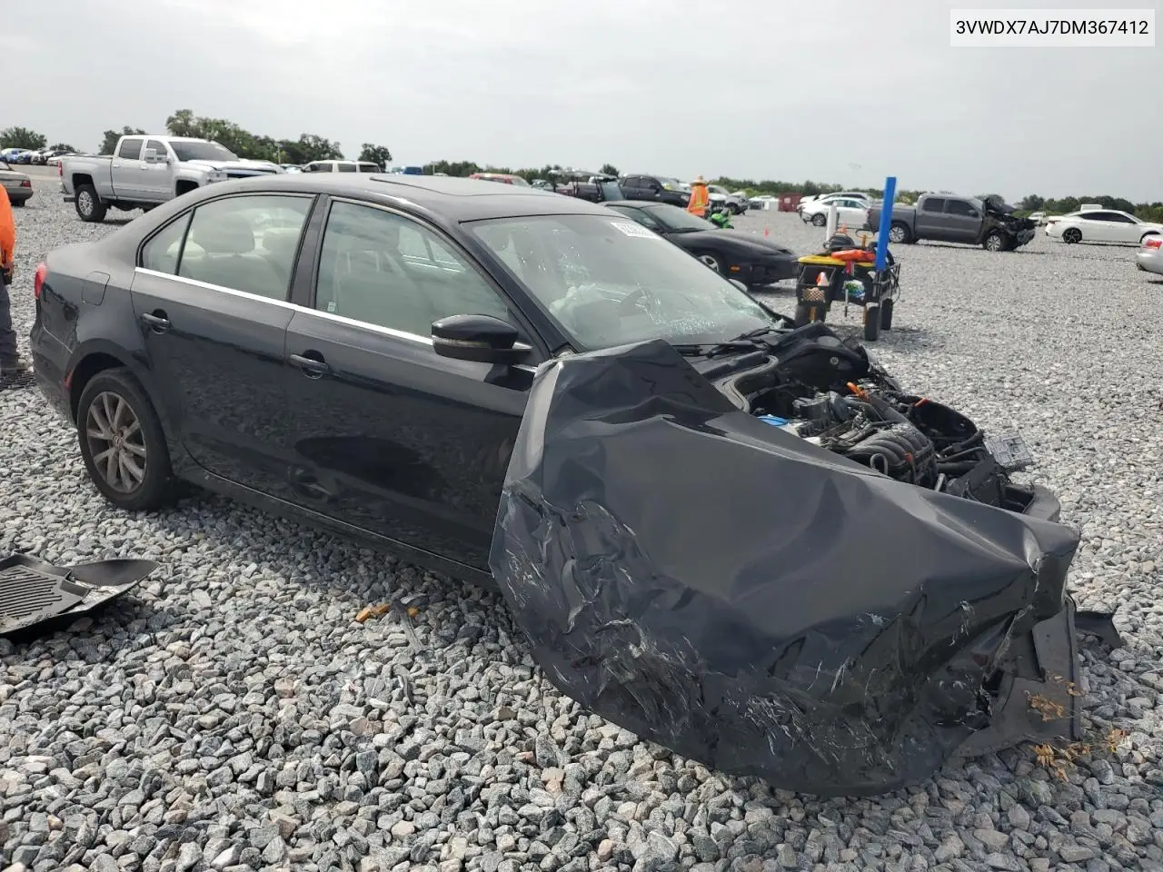2013 Volkswagen Jetta Se VIN: 3VWDX7AJ7DM367412 Lot: 62306385