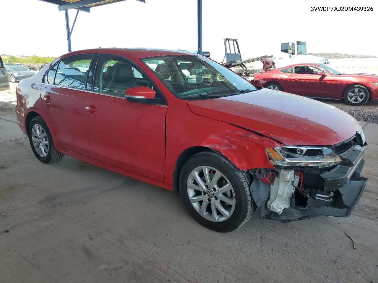 2013 Volkswagen Jetta Se VIN: 3VWDP7AJ2DM439326 Lot: 62714545