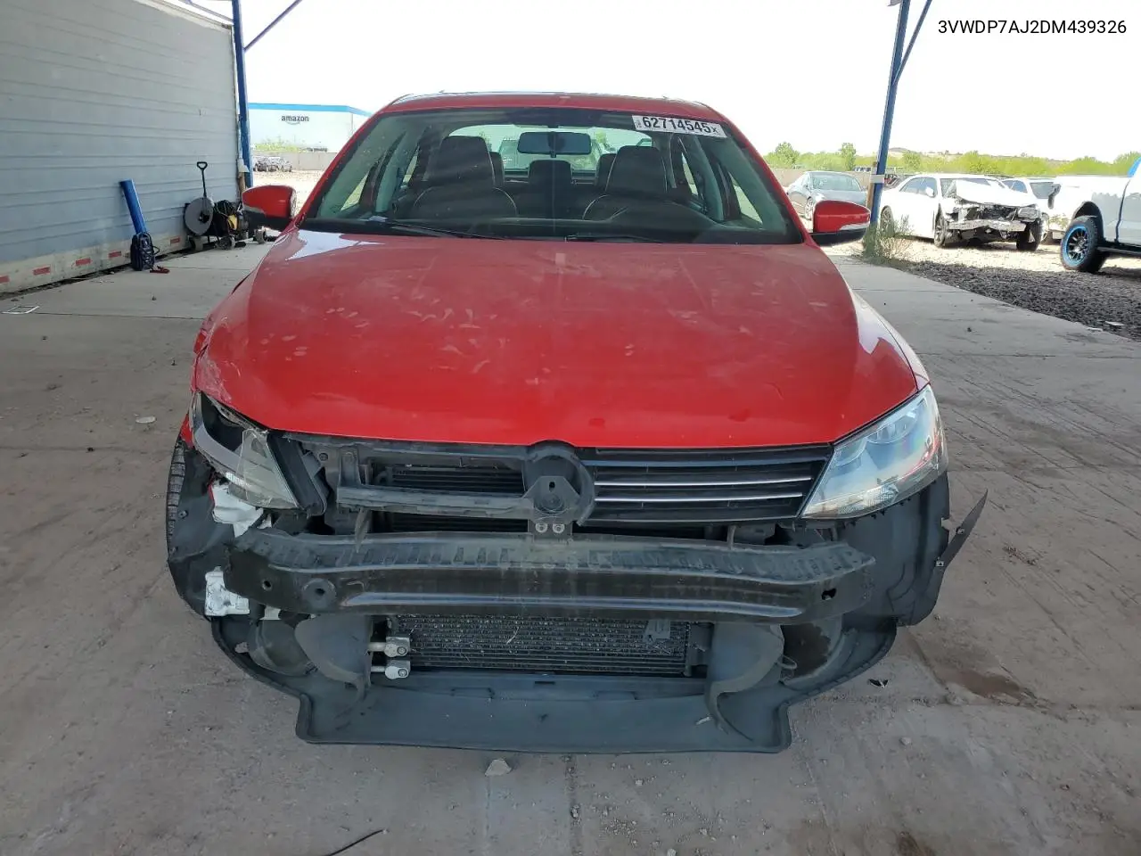2013 Volkswagen Jetta Se VIN: 3VWDP7AJ2DM439326 Lot: 62714545