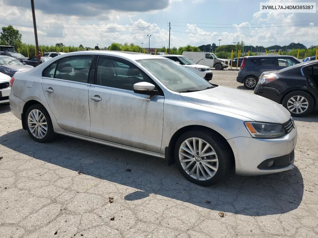 2013 Volkswagen Jetta Tdi VIN: 3VWLL7AJ4DM385387 Lot: 63132695