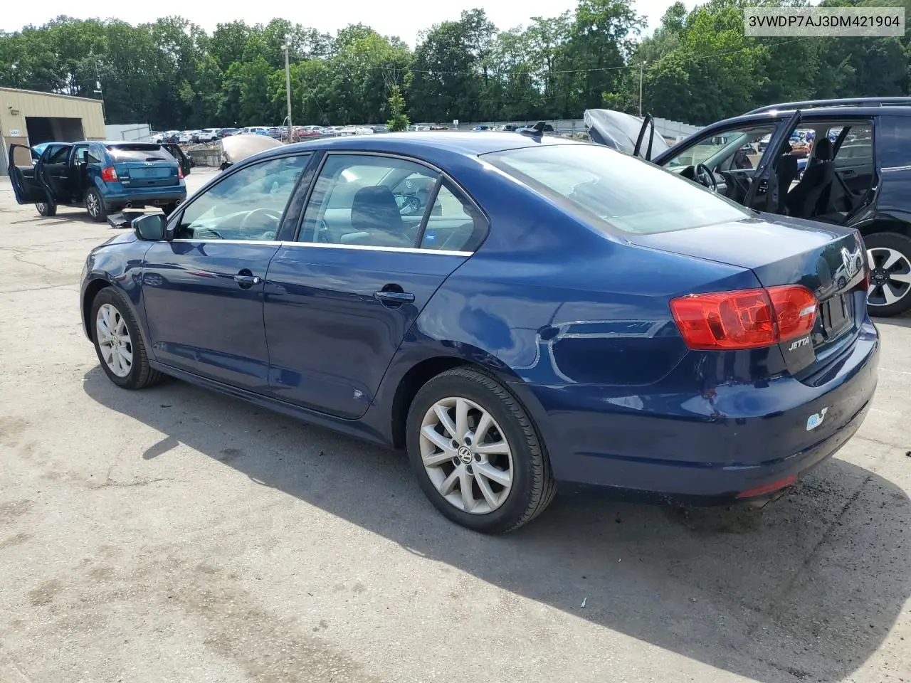 2013 Volkswagen Jetta Se VIN: 3VWDP7AJ3DM421904 Lot: 63367515