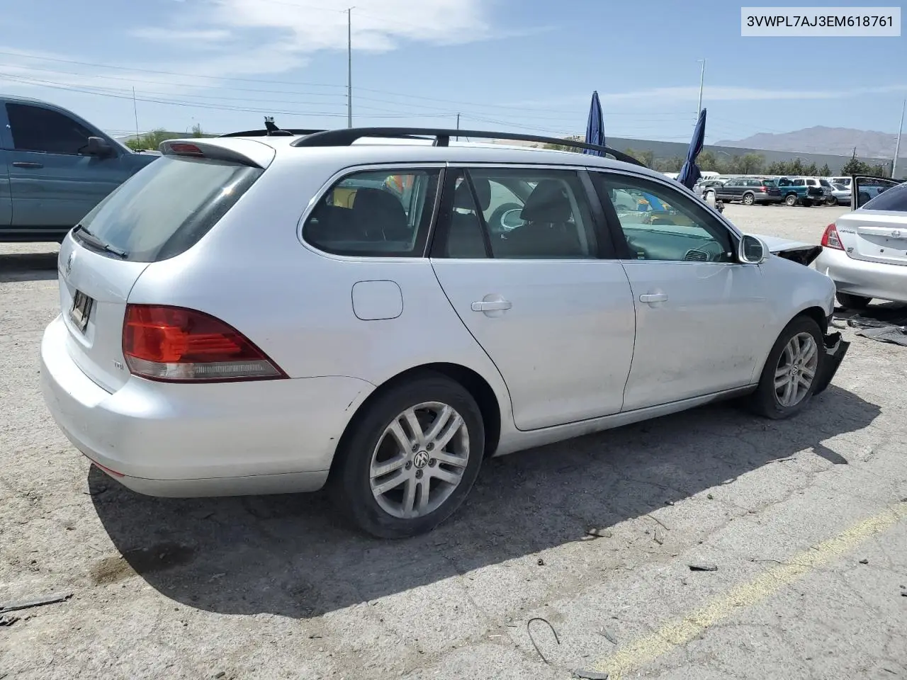 2014 Volkswagen Jetta Tdi VIN: 3VWPL7AJ3EM618761 Lot: 56759375