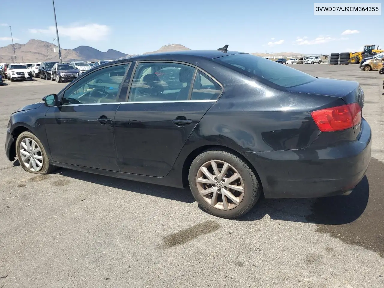 2014 Volkswagen Jetta Se VIN: 3VWD07AJ9EM364355 Lot: 59378215