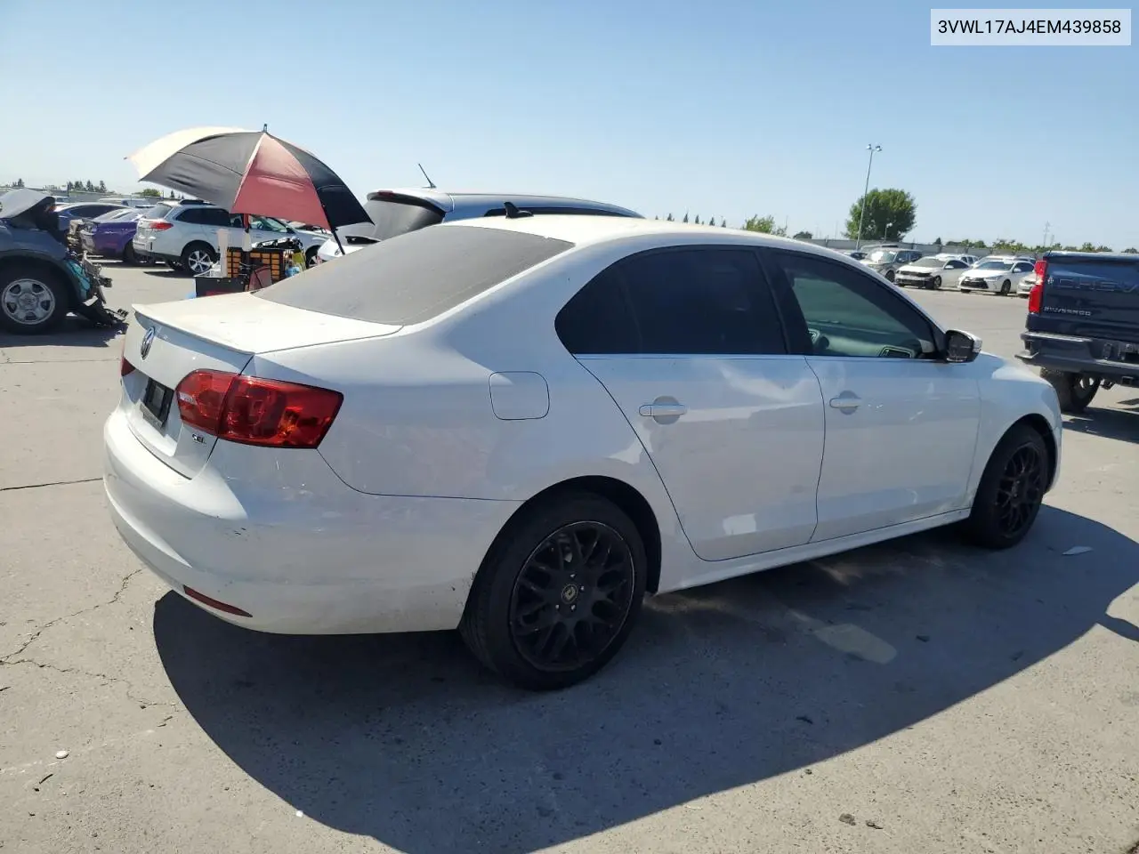 2014 Volkswagen Jetta Sel VIN: 3VWL17AJ4EM439858 Lot: 62909355