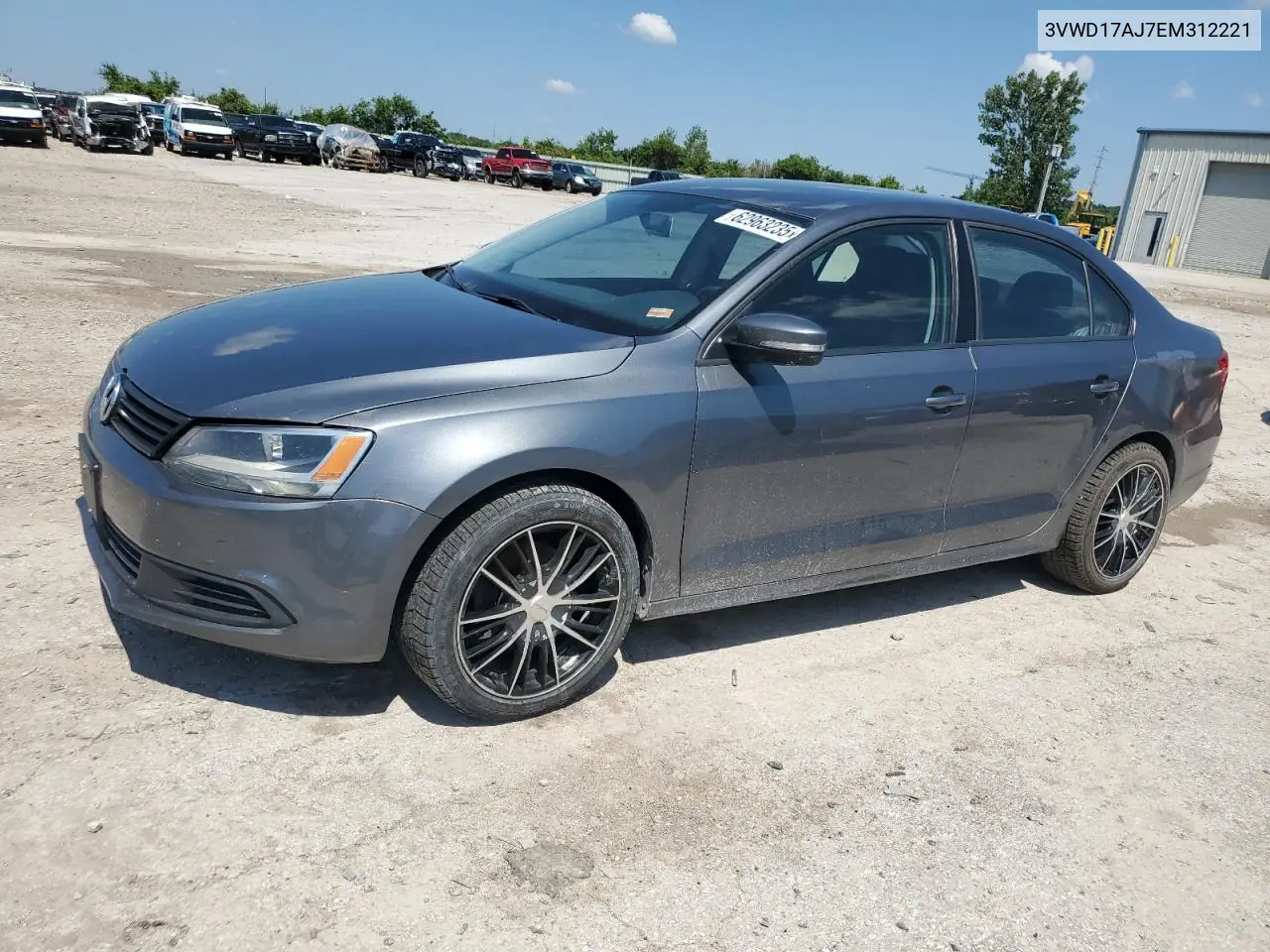 2014 Volkswagen Jetta Se VIN: 3VWD17AJ7EM312221 Lot: 62963235