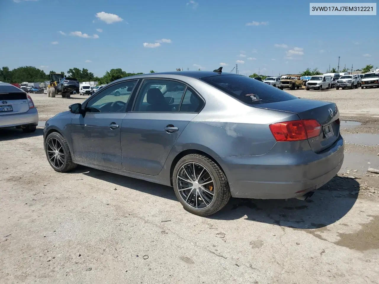 2014 Volkswagen Jetta Se VIN: 3VWD17AJ7EM312221 Lot: 62963235