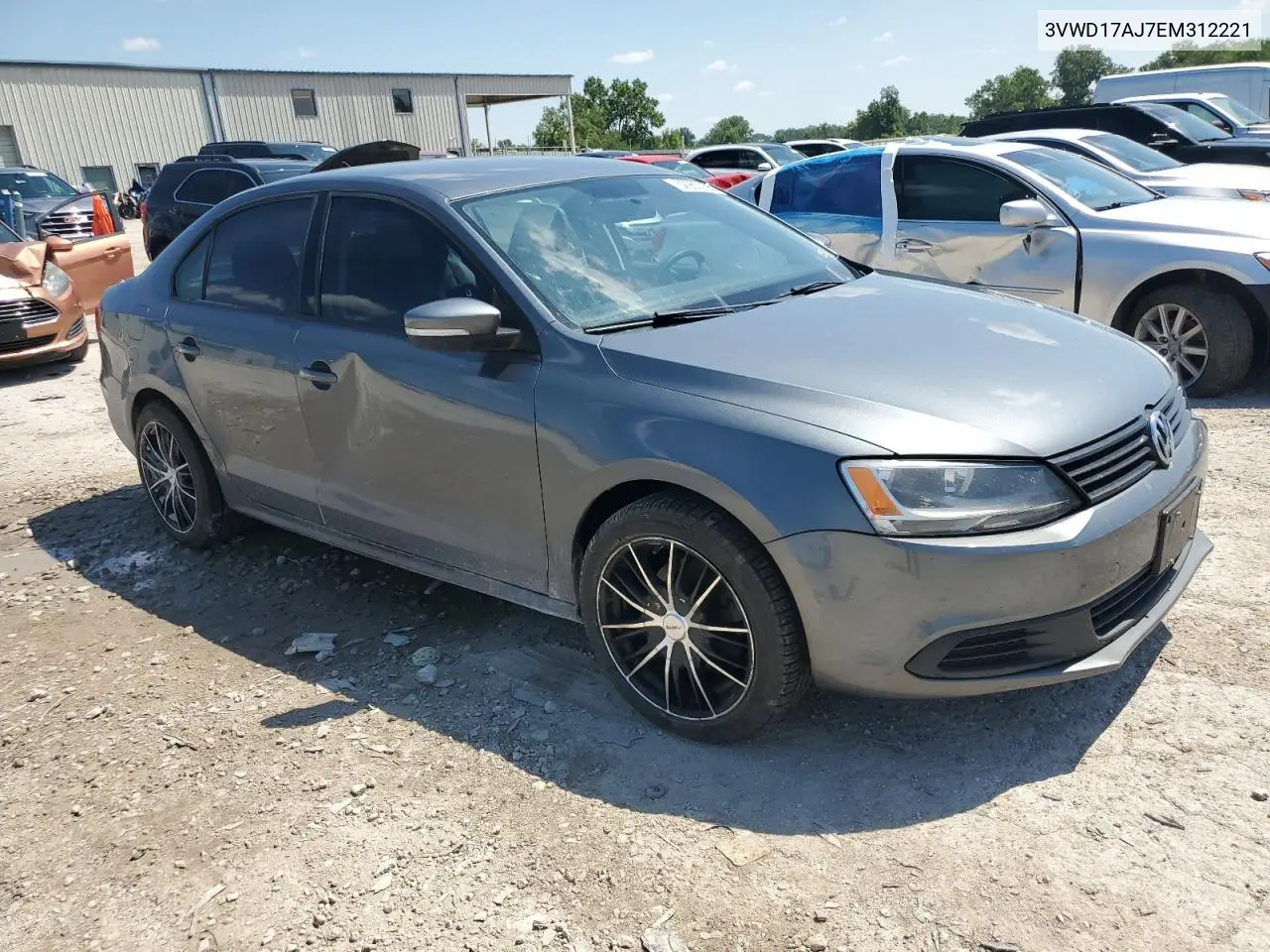 2014 Volkswagen Jetta Se VIN: 3VWD17AJ7EM312221 Lot: 62963235