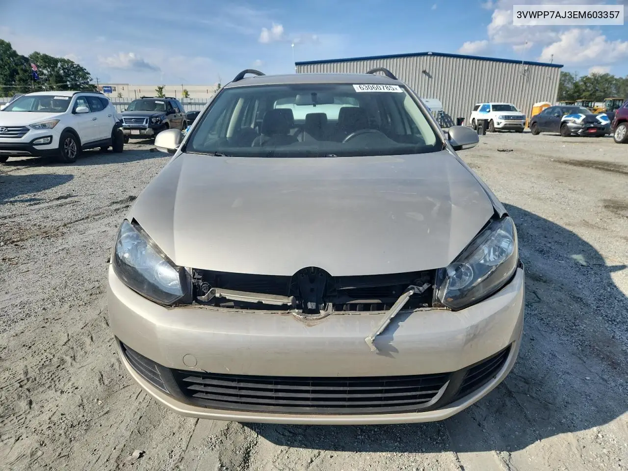 2014 Volkswagen Jetta S VIN: 3VWPP7AJ3EM603357 Lot: 63060785