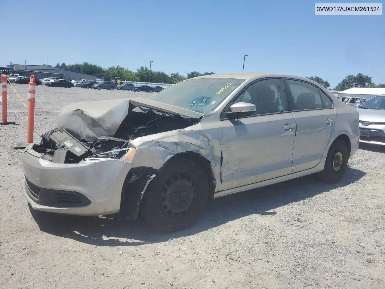 2014 Volkswagen Jetta Se VIN: 3VWD17AJXEM261524 Lot: 63087205