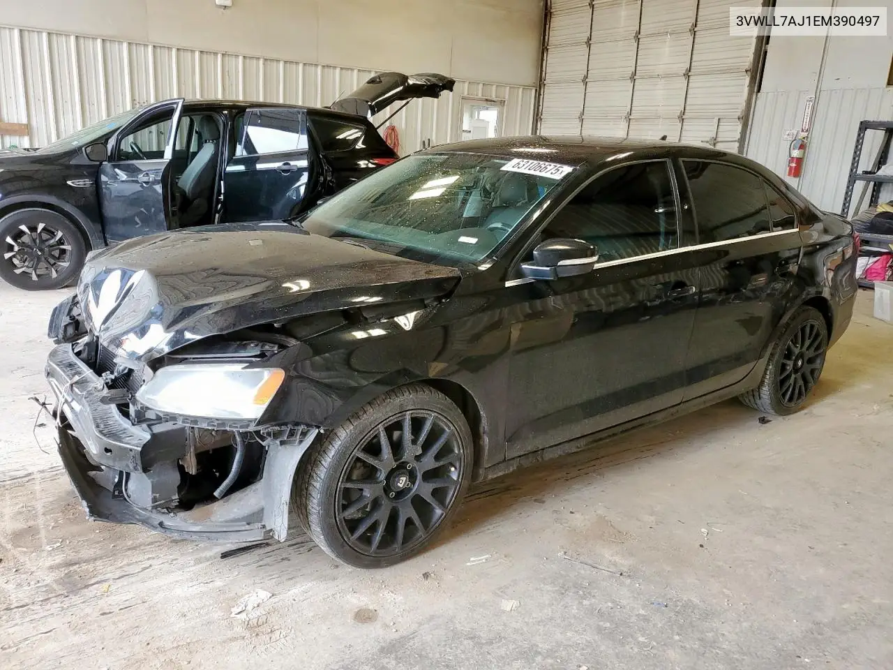 2014 Volkswagen Jetta Tdi VIN: 3VWLL7AJ1EM390497 Lot: 63106675