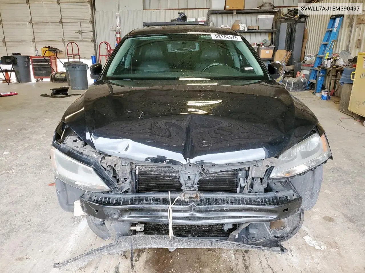 2014 Volkswagen Jetta Tdi VIN: 3VWLL7AJ1EM390497 Lot: 63106675