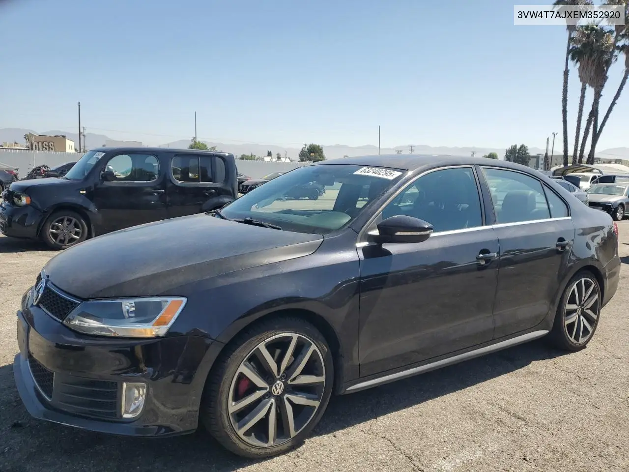 2014 Volkswagen Jetta Gli VIN: 3VW4T7AJXEM352920 Lot: 63240295