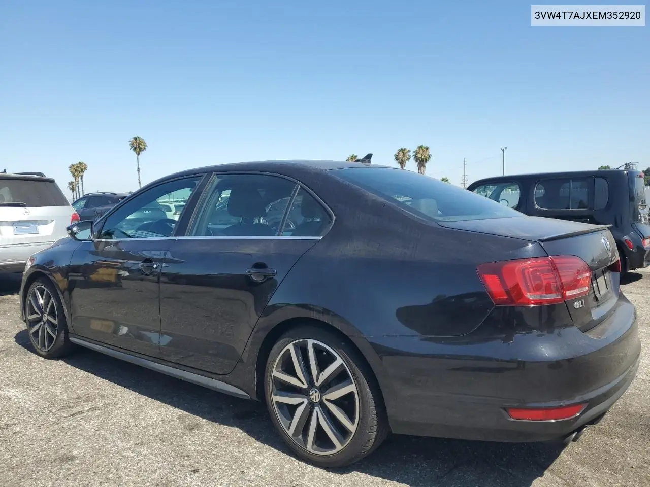 2014 Volkswagen Jetta Gli VIN: 3VW4T7AJXEM352920 Lot: 63240295