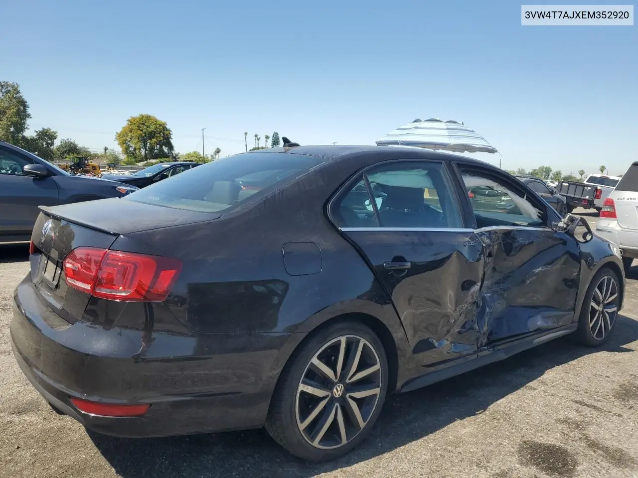 2014 Volkswagen Jetta Gli VIN: 3VW4T7AJXEM352920 Lot: 63240295